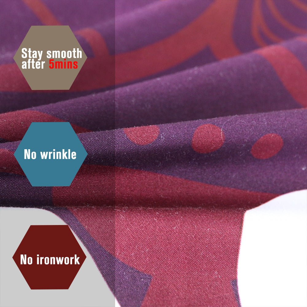 3-Piece Bohemian Dachshund Love Duvet Cover Set - Image 7
